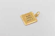22k 22ct Solid Gold SIKH RELIGIOUS KHANDA ONKAR Pendant Diamond Cut p1008 ns - Royal Dubai Jewellers