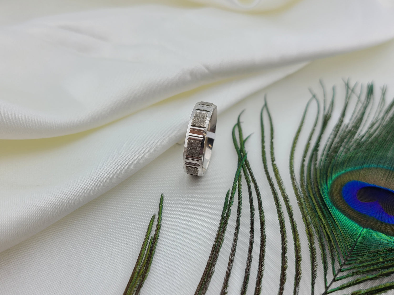 14k White Gold Bands
