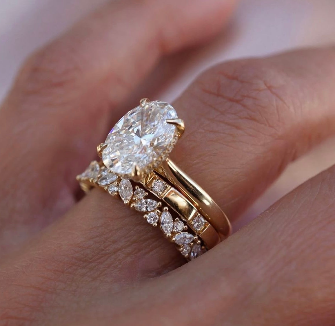 Natural Diamond Rings