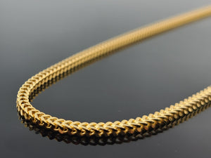 22K Solid Gold Snake Chain C7243 - Royal Dubai Jewellers