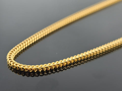 22K Solid Gold Snake Chain C6939 - Royal Dubai Jewellers