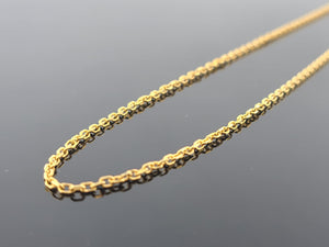21K Solid Gold Designer Chain C6205 - Royal Dubai Jewellers