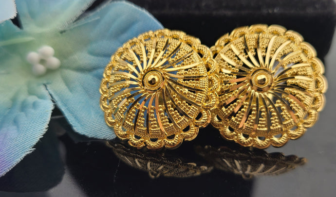 EARRING – Jiya Bijoux | Gold earrings for kids, Gold jewelry fashion, Dubai  gold jewelry
