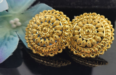 Buy Gold Chandbali Earrings Online for Ladies- Vaibhav Jewellers
