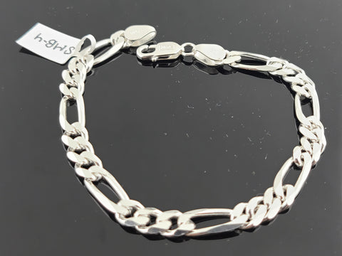 Sterling Silver Men Cuban Link Bracelet SMB4 - Royal Dubai Jewellers
