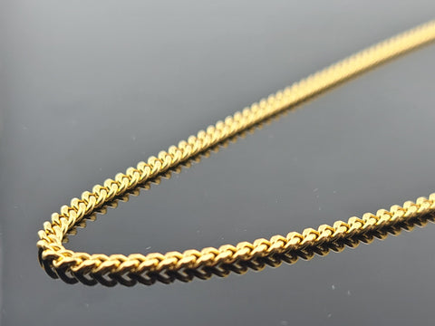 22K Solid Gold Designer Chain C7297 - Royal Dubai Jewellers
