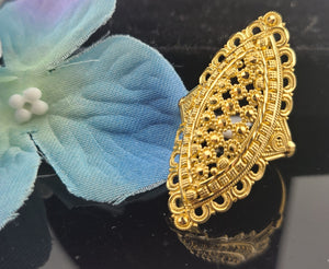 22K Solid Gold Designer Ring R16864 - Royal Dubai Jewellers