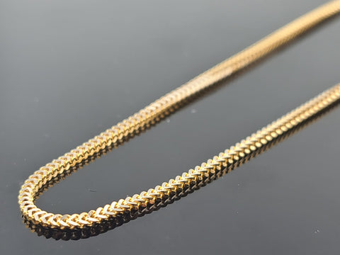 22K Solid Gold Designer Chain C7309 - Royal Dubai Jewellers