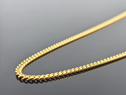 22K Solid Gold Designer Chain C7304 - Royal Dubai Jewellers