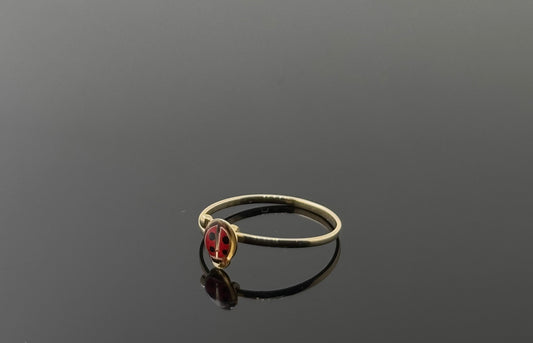 10k Simple Children Adjustable Ring BBR69