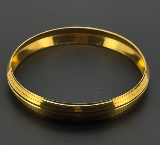 22K Solid Gold Fancy Bangles BG221