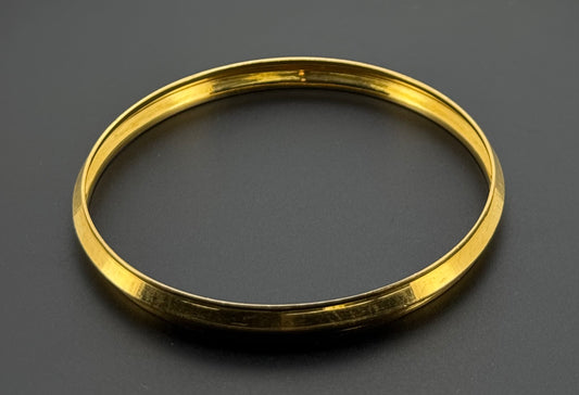 22K Solid Gold Fancy Bangles BG286