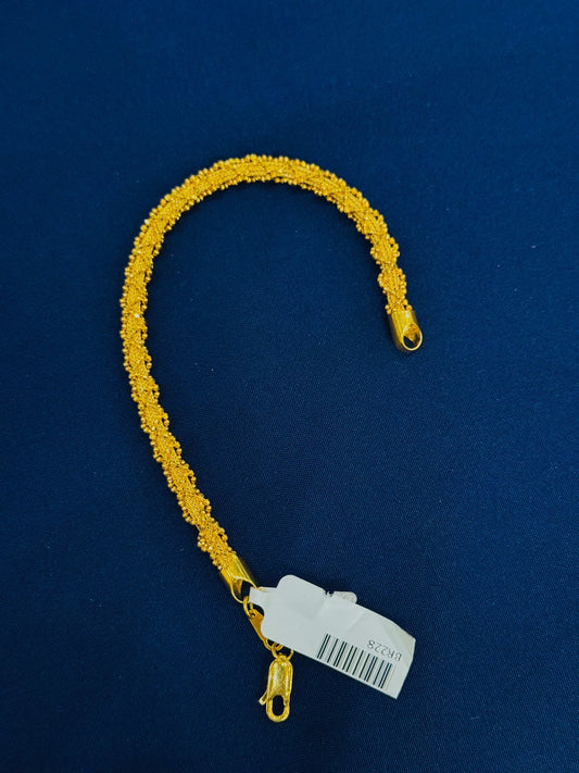 22K Solid Gold Bracelet BR228