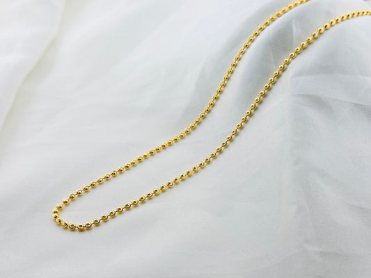 22K Solid Gold Chain C1234