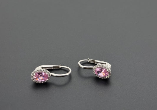 10K Solid Gold Simple Ladies Hoops E783