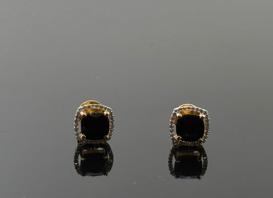 22K Solid Gold Fancy Studs ES106