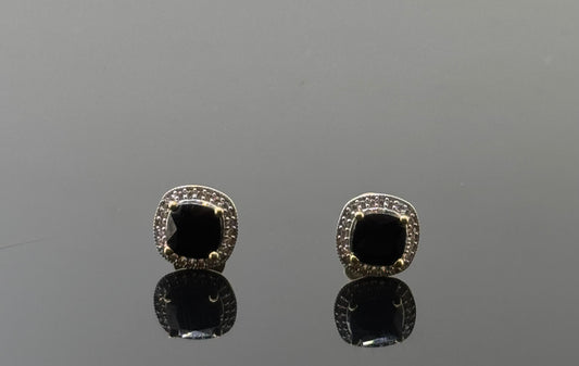 22K Solid Gold Fancy Studs ES108