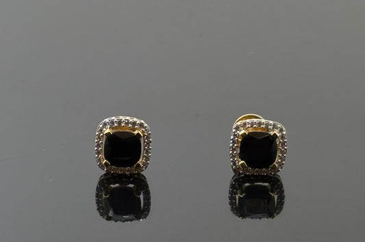 22K Solid Gold Fancy Studs ES119