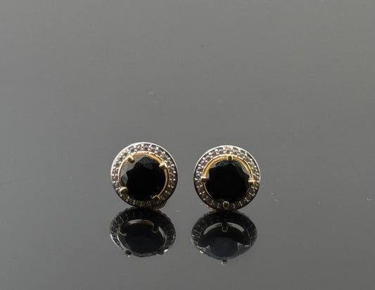 22K Solid Gold Fancy Studs ES126