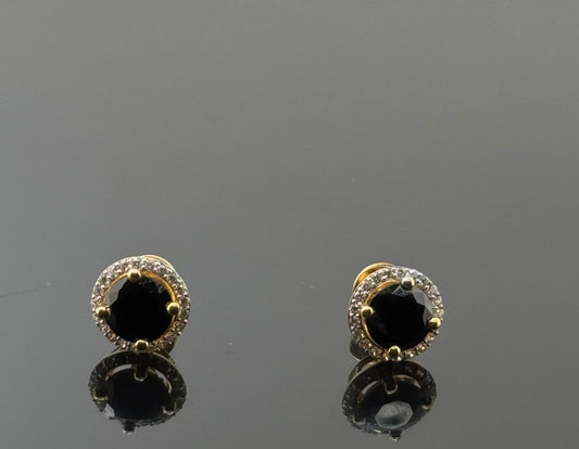 22K Solid Gold Fancy Studs ES127