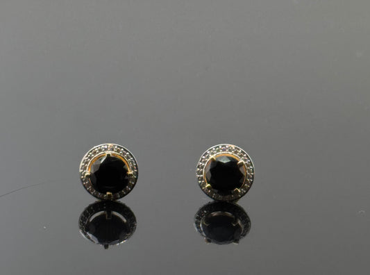 22K Solid Gold Fancy Studs ES129