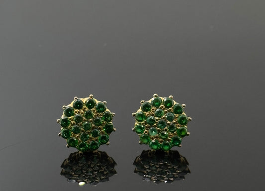 22K Solid Gold Fancy Studs ES244