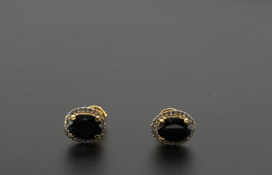 22K Solid Gold Fancy Studs ES330
