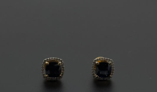22K Solid Gold Fancy Studs ES337