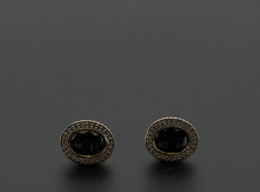 22K Solid Gold Fancy Studs ES357