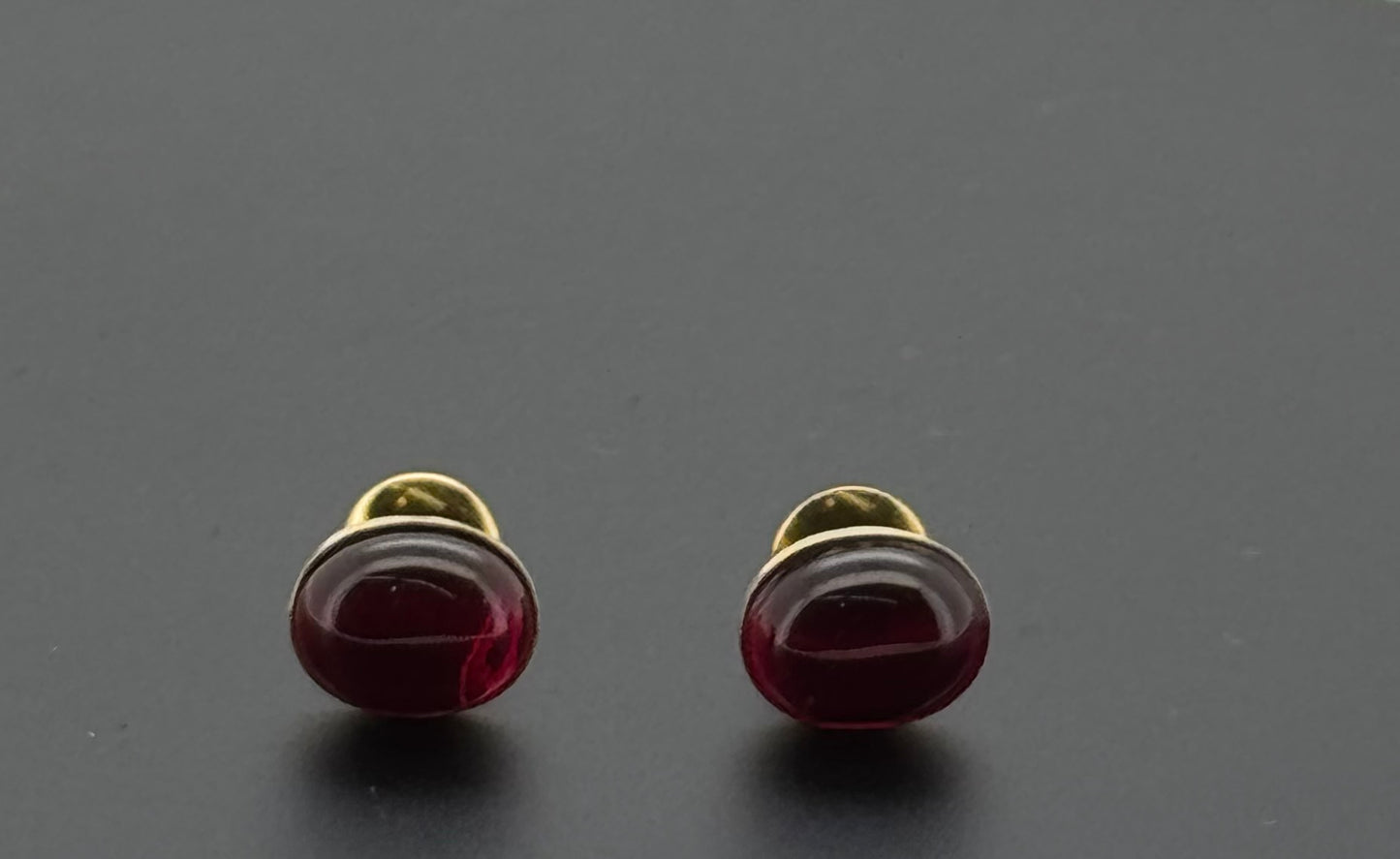 22K Solid Gold Fancy Studs ES364