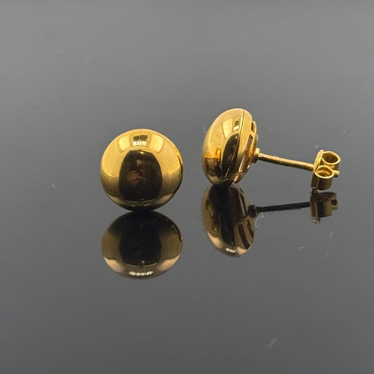 22K Solid Gold Fancy Studs ES49