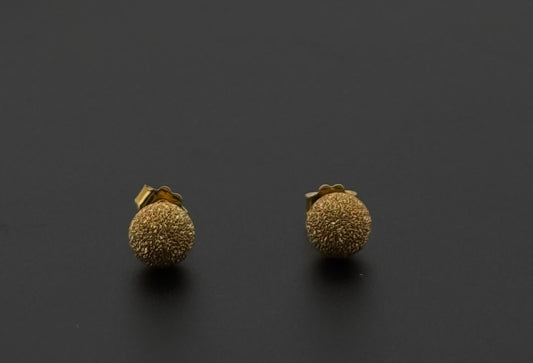 22K Solid Gold Fancy Studs ES581