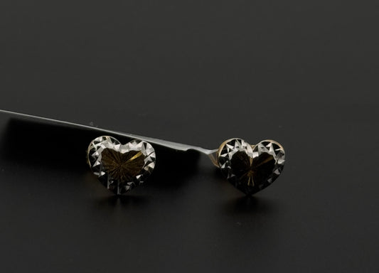 22K Solid Gold Fancy Studs ES662