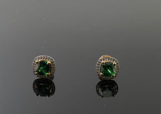 22K Solid Gold Fancy Studs ES83