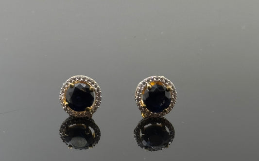 22K Solid Gold Fancy Studs ES93