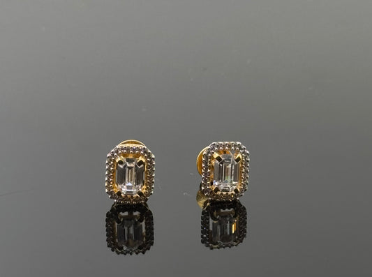 22K Solid Gold Fancy Studs ES96