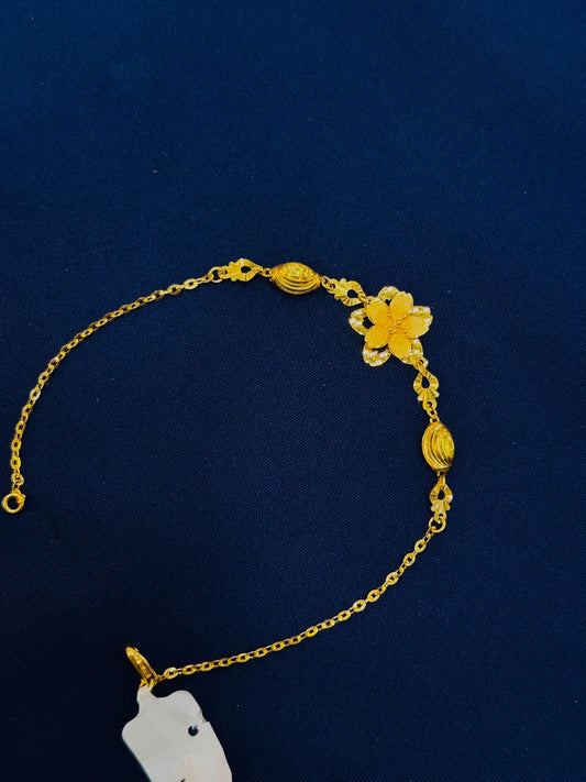 22K Solid Gold Bracelet GB957