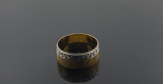 22k Solid Gold Ladies Simple Ring GR1027