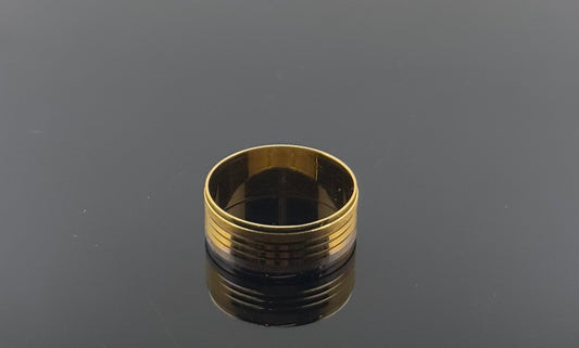 21k Solid Gold Ladies Simple Ring GR1031