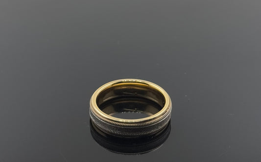 14k Solid Gold Ladies Simple Ring GR1052