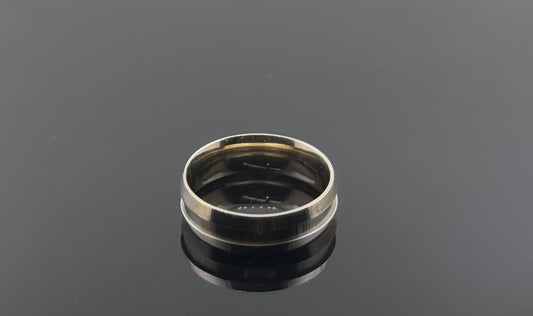 22k Solid Gold Ladies Simple Ring GR987