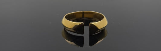 22k Solid Gold Ladies Simple Ring GR1087