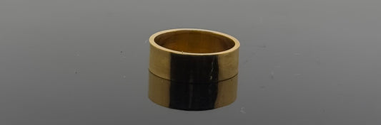 22k Solid Gold Ladies Simple Ring GR1098