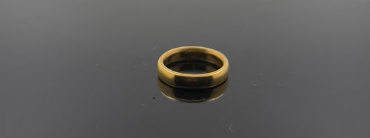22k Solid Gold Ladies Simple Ring GR1104