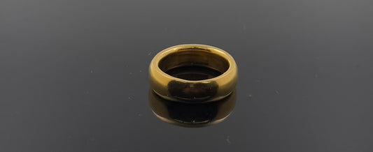 22k Solid Gold Ladies Simple Ring GR1105