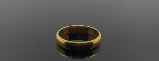 21k Solid Gold Ladies Simple Ring GR1108