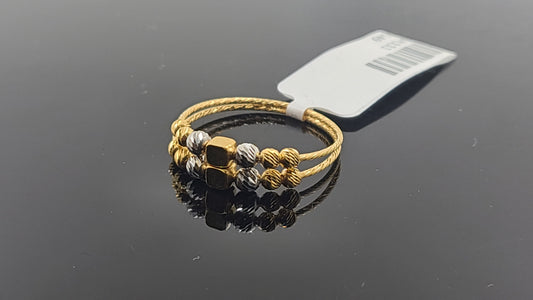 22k Solid Gold Ladies Simple Ring GR111