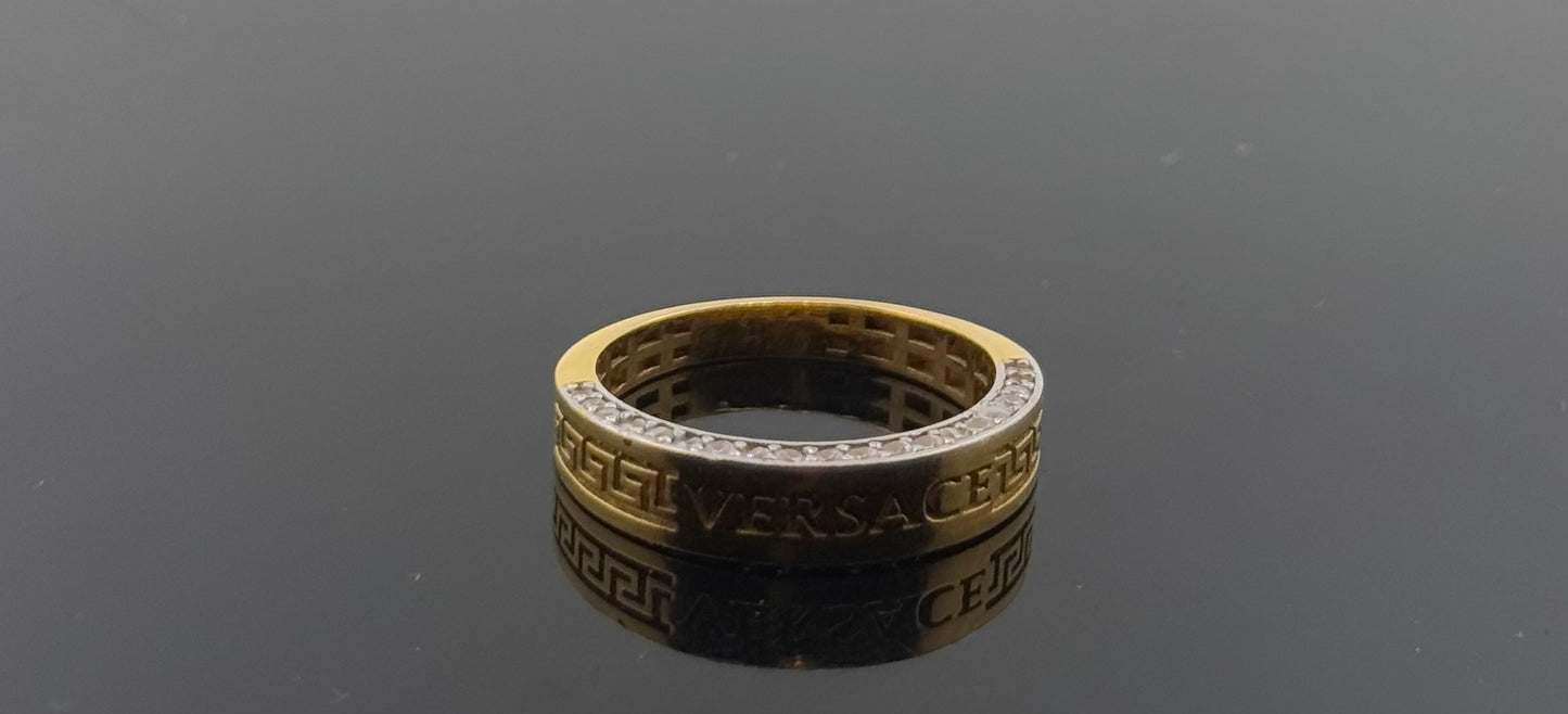 22k Solid Gold Ladies Simple Ring GR1171