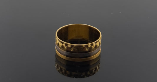 21k Solid Gold Ladies Simple Ring GR1184