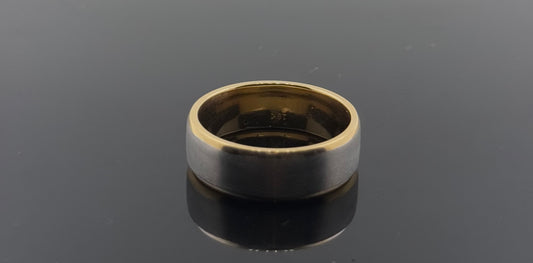 18k Solid Gold Ladies Simple Ring GR1192